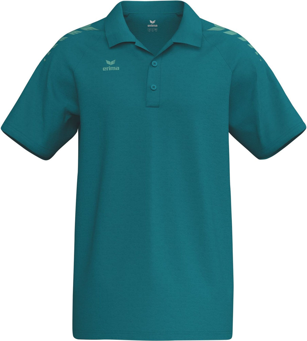 Erima Cmpt Wings Poloshirt - tahitian blue/mint