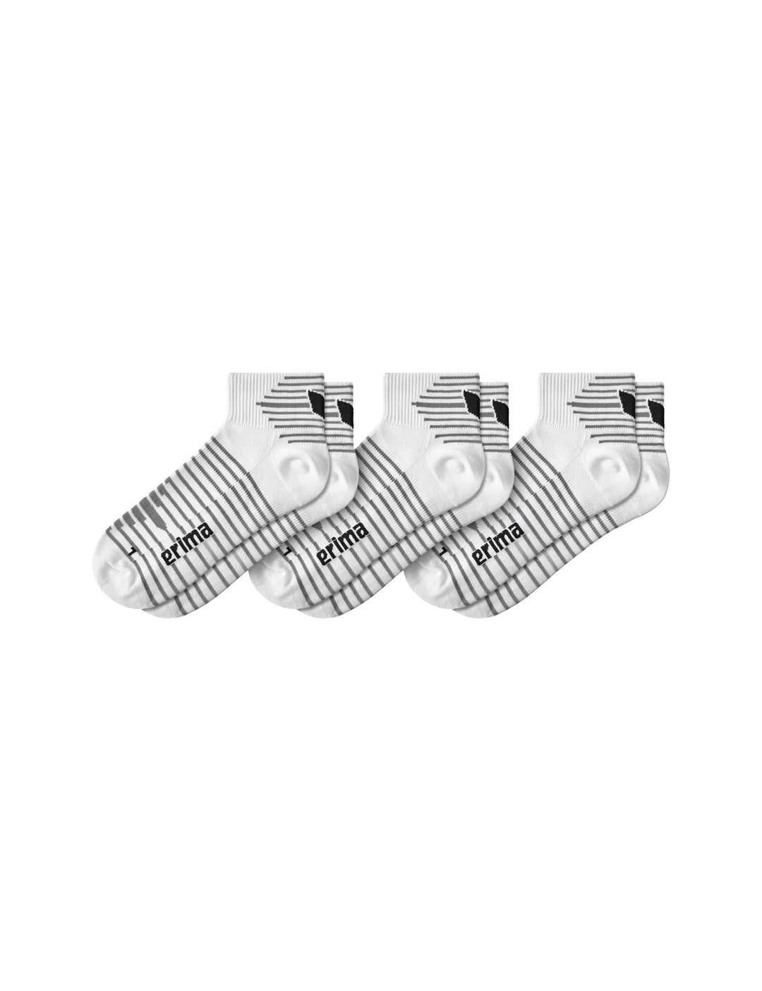 Erima 3Er Pack Socks Short - new white
