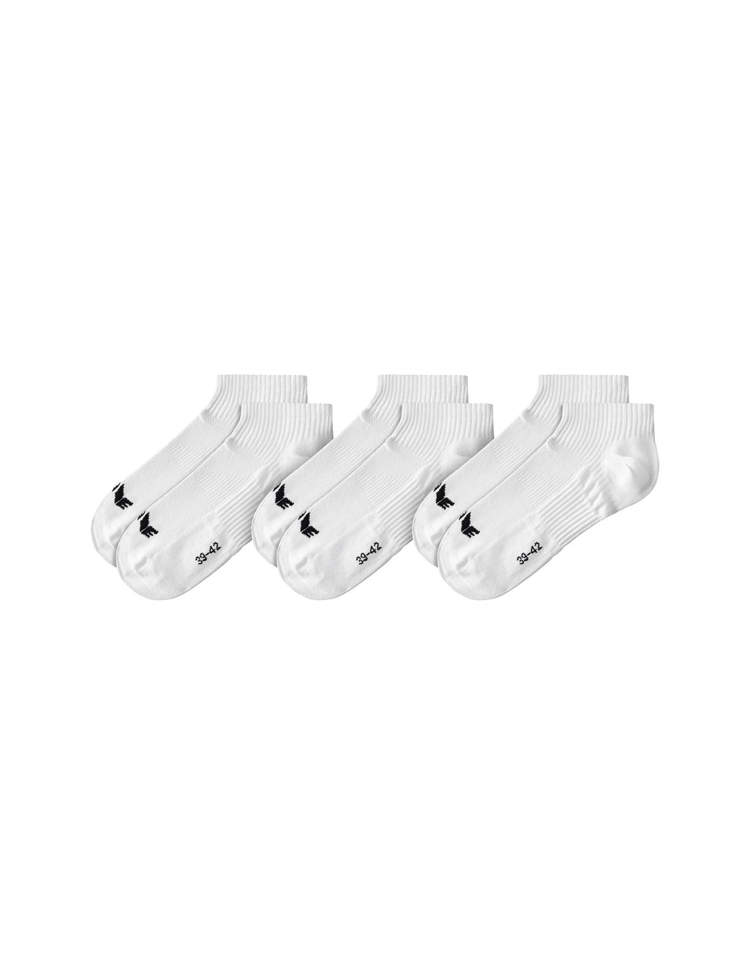 Erima 3Er Pack Socks Short - new white
