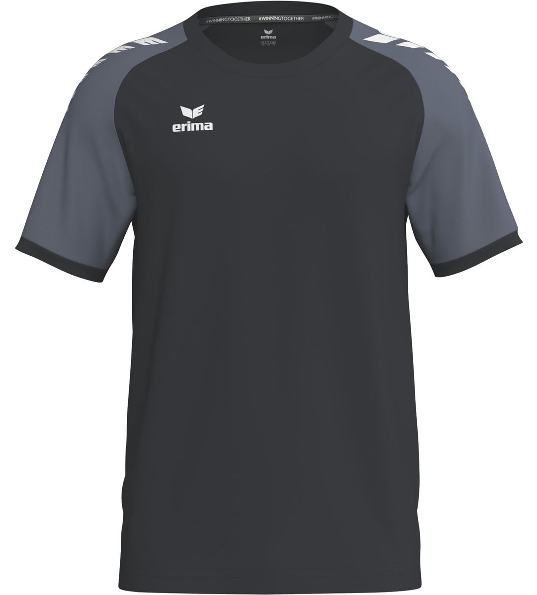 Erima Wings Jersey Shortsleeve - black/slate grey