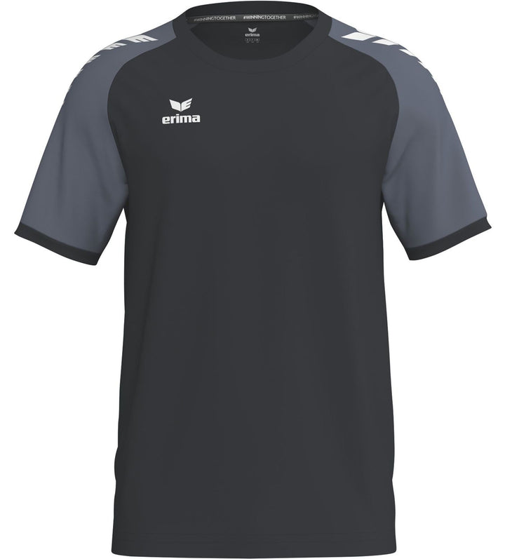 Erima Wings Jersey Shortsleeve - black/slate grey