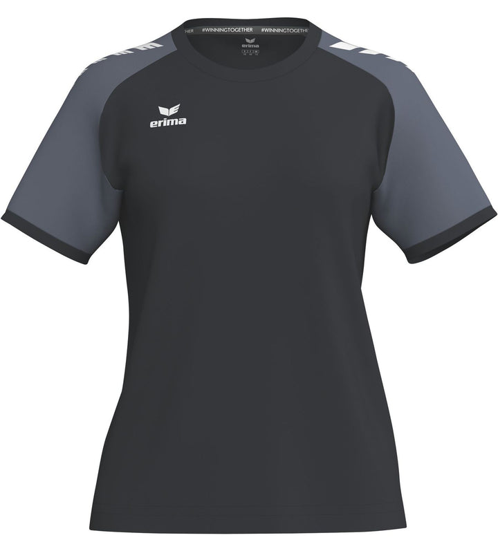 Erima Wings Jersey Shortsleeve - black/slate grey