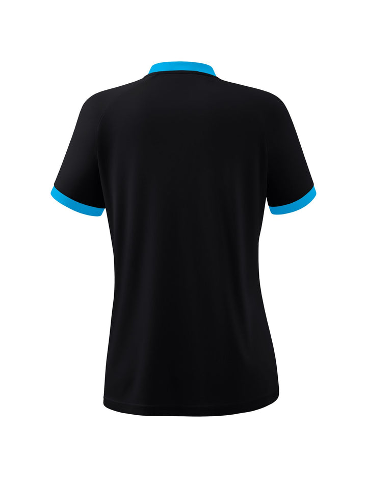 Erima Mantua Jersey Shortsleeve - black/curacao