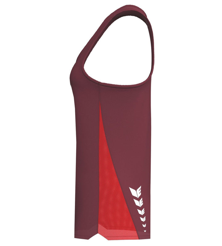 Erima T&amp;F Singlet - bordeaux/red