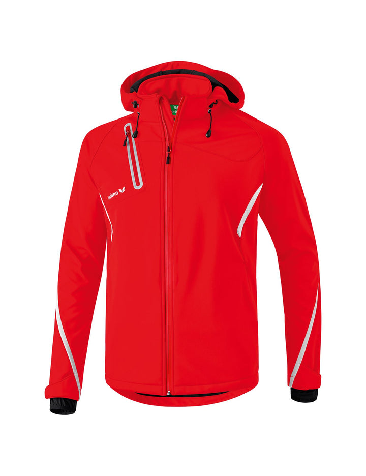 Erima Softshell Jacket Function - red/white