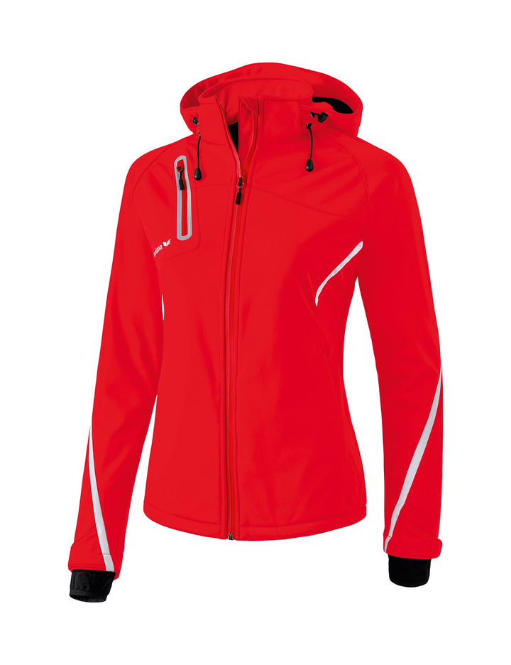 Erima Softshell Jacket Function - red/white