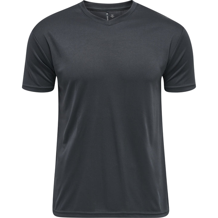 Hummel BASE COOL TEE - TITANIUM - XL - titanium