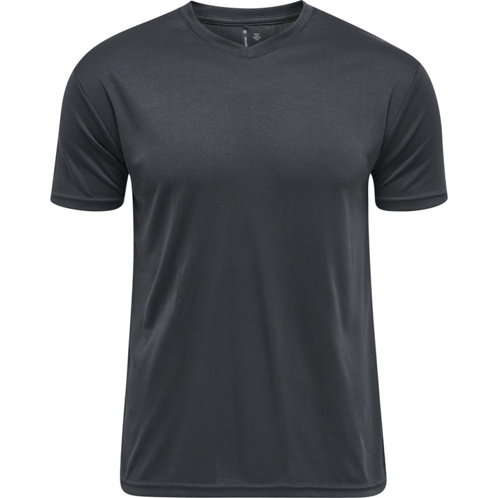 Hummel BASE COOL TEE - TITANIUM - XL - titanium