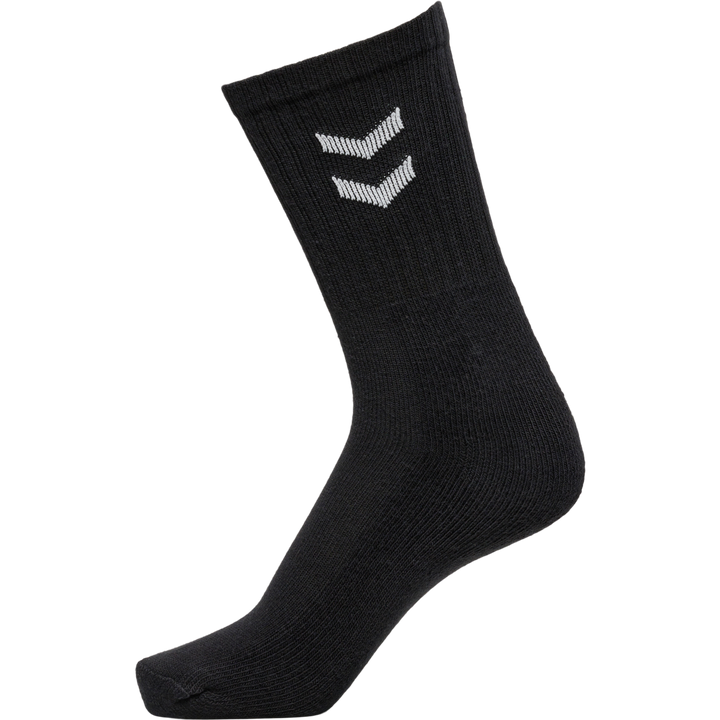 Hummel Basic Socken Socks 3-Pack - Sportsocken, Tennissocken - schwarz