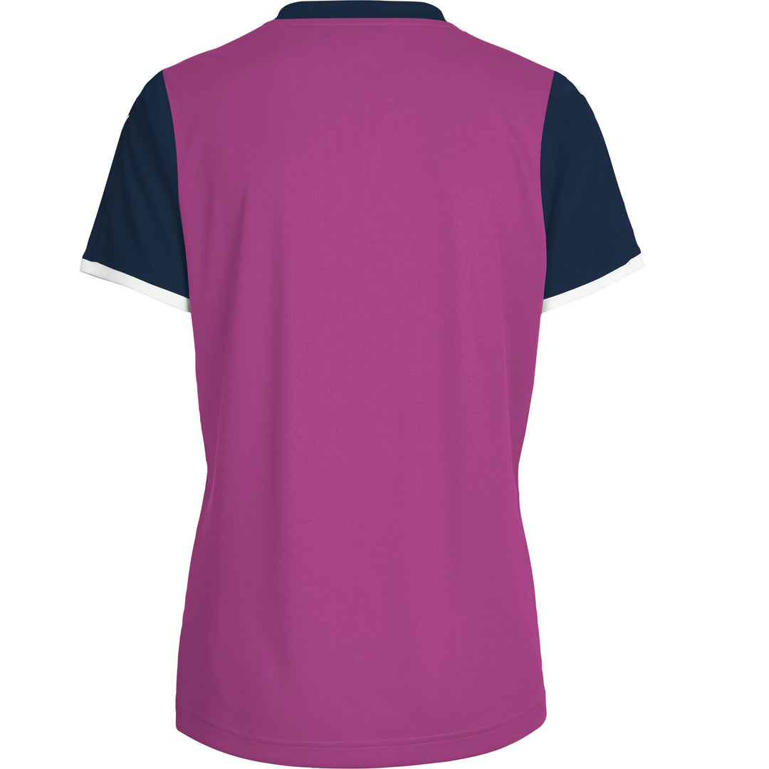 Hummel CORE WOMENS SS JERSEY - ROSE VIOLET/MARINE PR