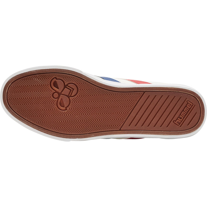 Hummel Hummel Slimmer Stadil Low - white/blue/red/gum