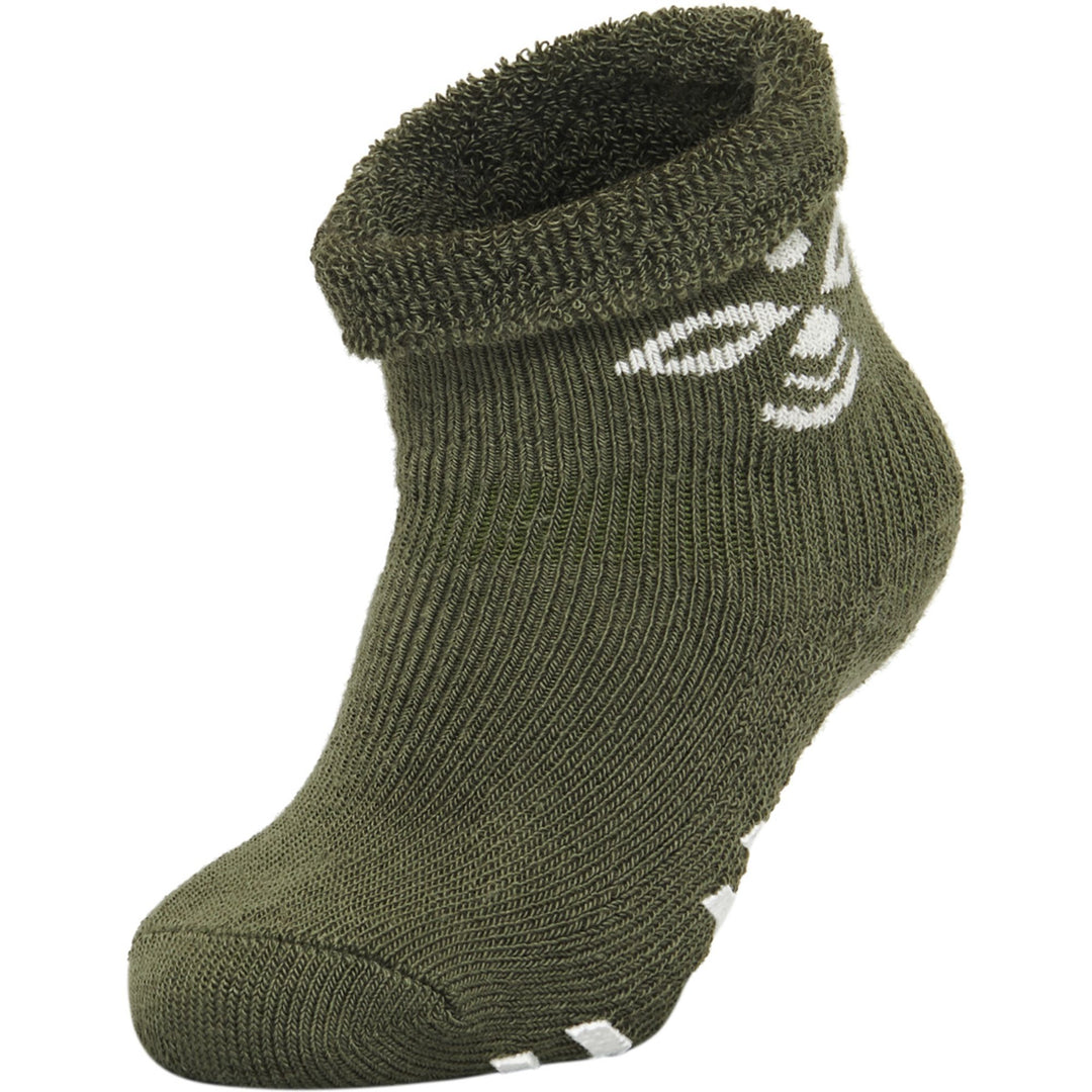 Hummel Snubbie Socks - Olive Night
