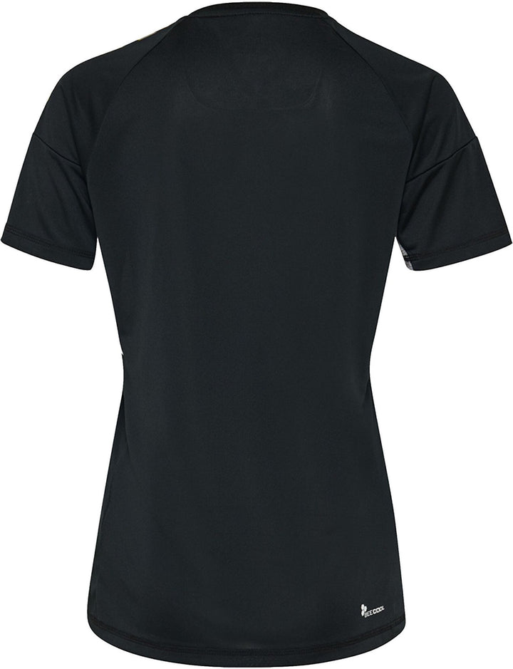 Hummel TECH MOVE JERSEY WOMAN S/S - grey melange