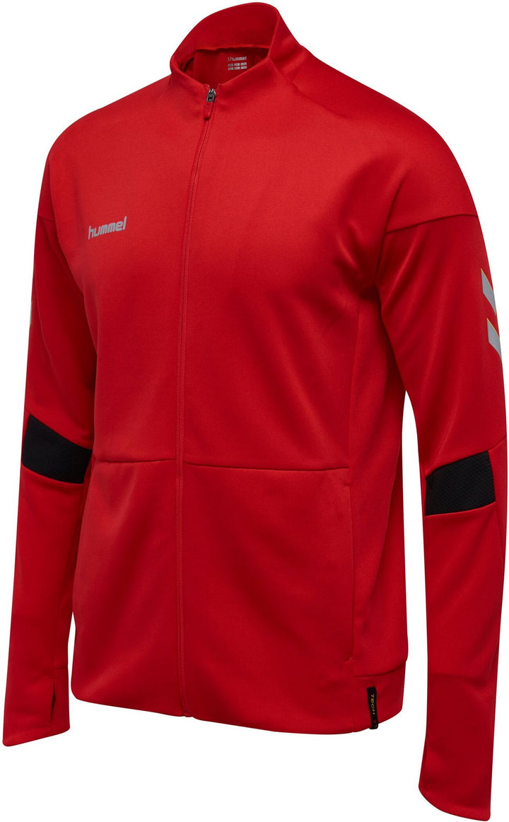 Hummel TECH MOVE POLY ZIP JACKET - true red