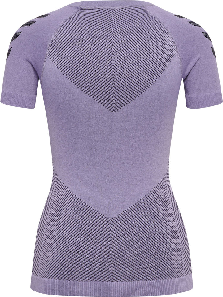 Hummel Hummel First Seamless Jersey S/s W - LAVENDER MELANGE