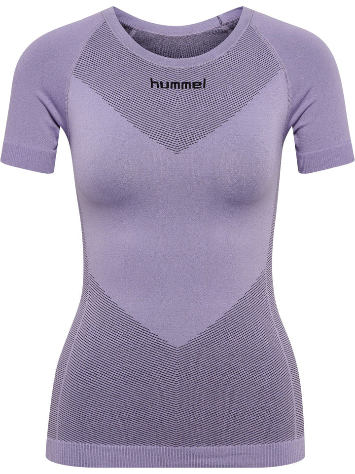 Hummel Hummel First Seamless Jersey S/s W - LAVENDER MELANGE