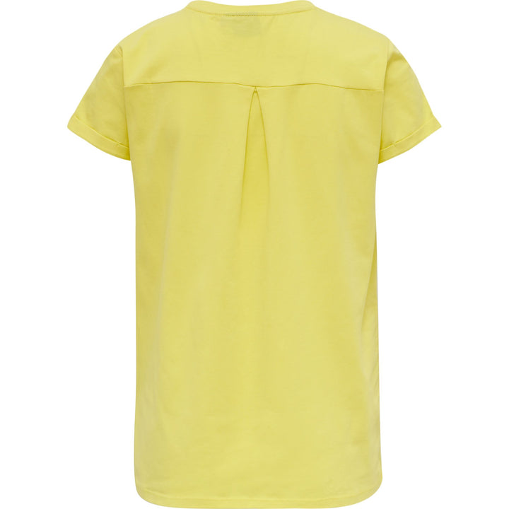 Hummel HMLISOBELLA T-SHIRT S/S - celandine