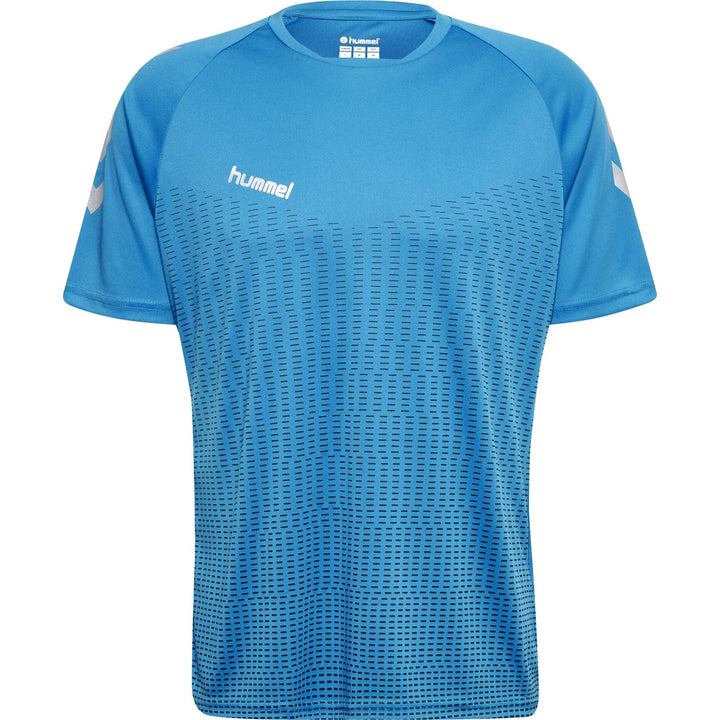 Hummel HMLCHALLENGER JERSEY S/S - celestial