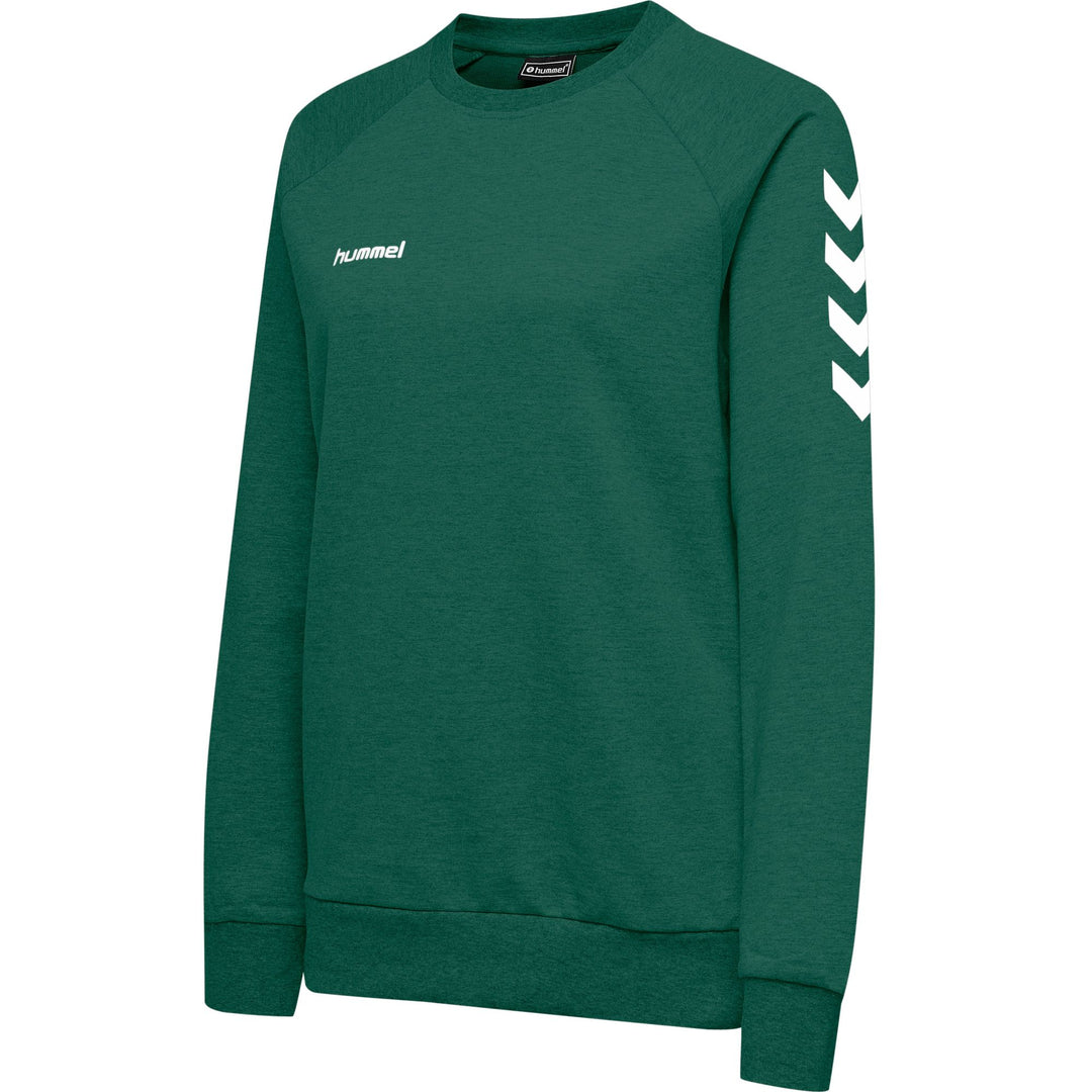 Hummel Hmlgo Cotton Sweatshirt Woman - evergreen