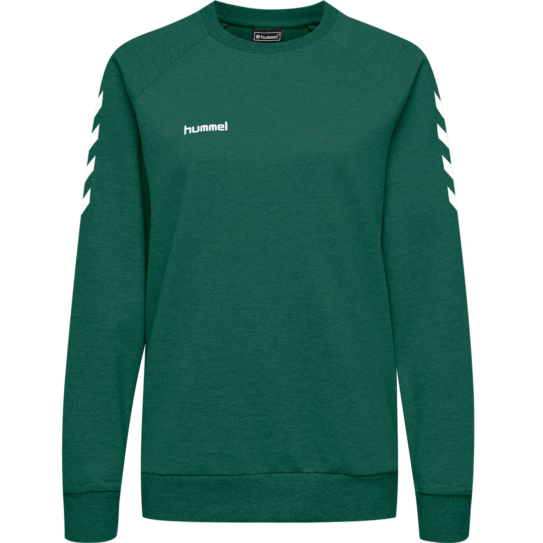 Hummel Hmlgo Cotton Sweatshirt Woman - evergreen