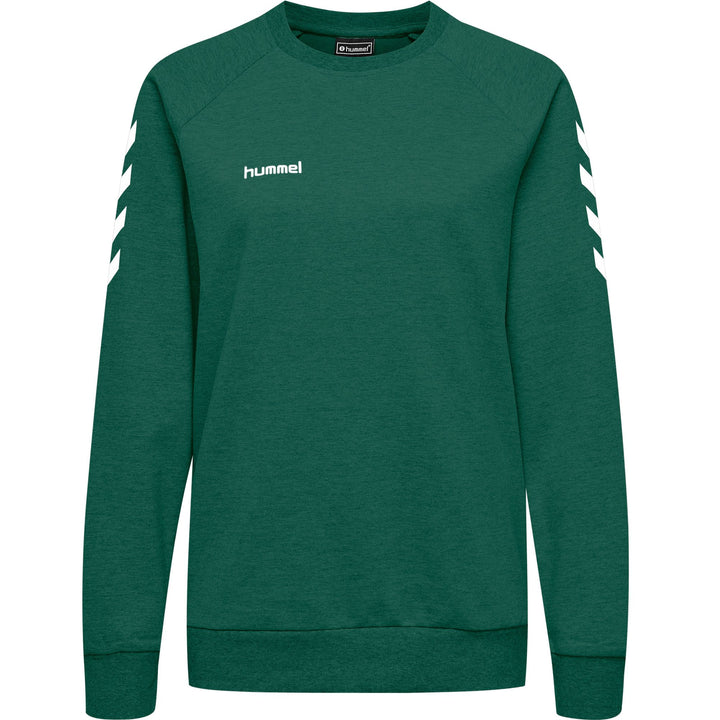 Hummel Hmlgo Cotton Sweatshirt Woman - evergreen