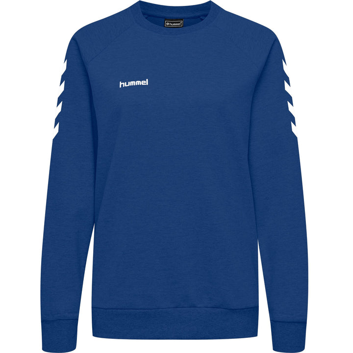 Hummel HMLGO COTTON SWEATSHIRT WOMAN - true blue