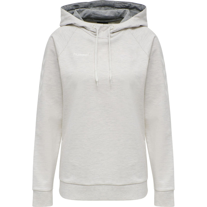 Hummel Hmlgo Cotton Hoodie Woman - egret melange