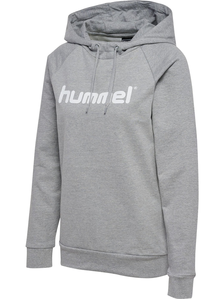Hummel Hmlgo Cotton Logo Hoodie Woman - grey melange