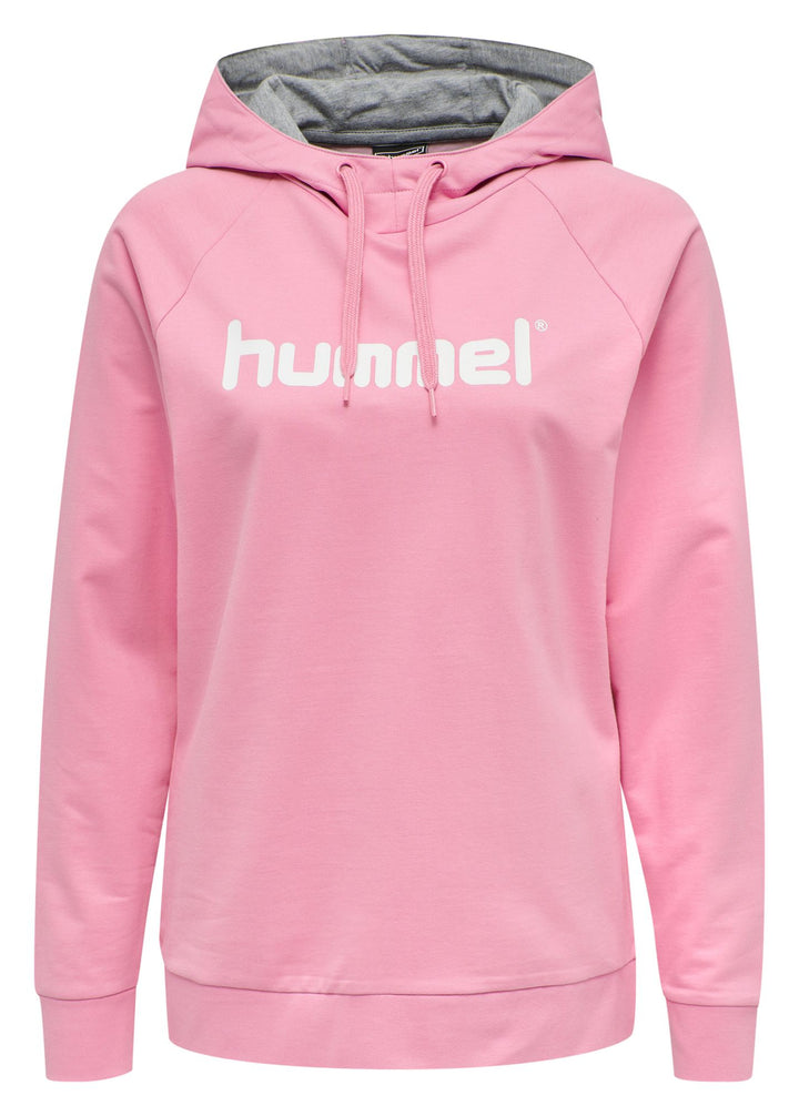 Hummel Hmlgo Cotton Logo Hoodie Woman - cotton candy