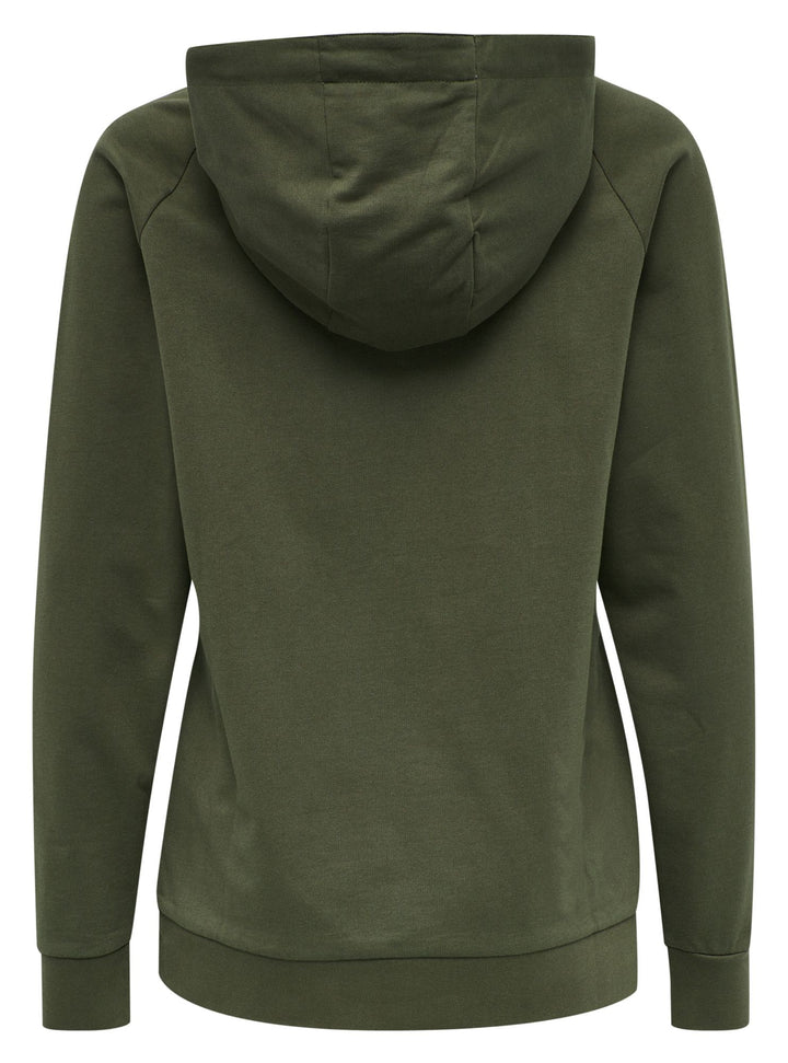 Hummel Hmlgo Cotton Logo Hoodie Woman - grape leaf