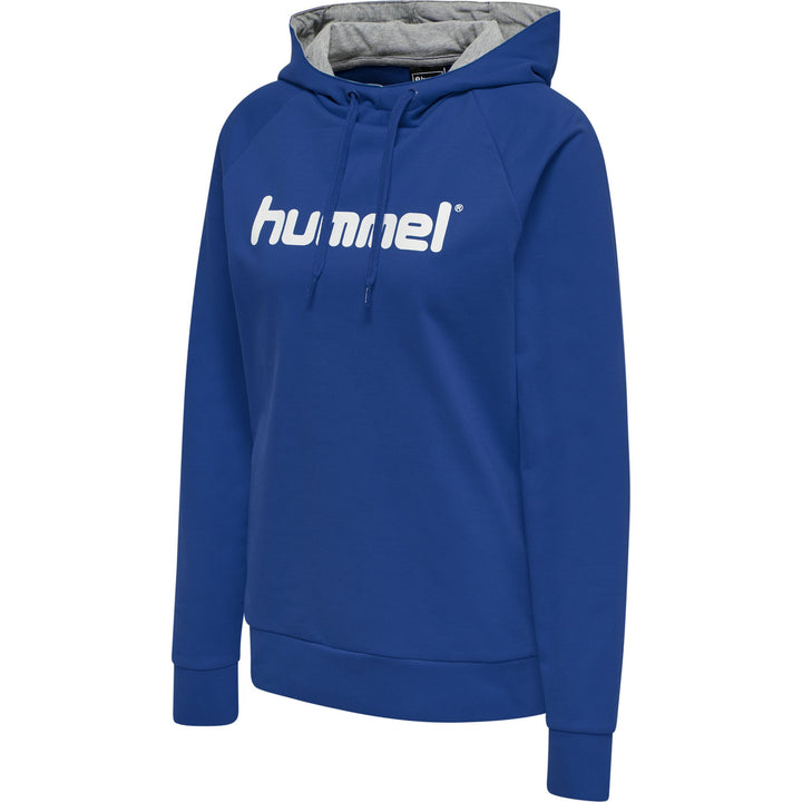 Hummel Hmlgo Cotton Logo Hoodie Woman - true blue