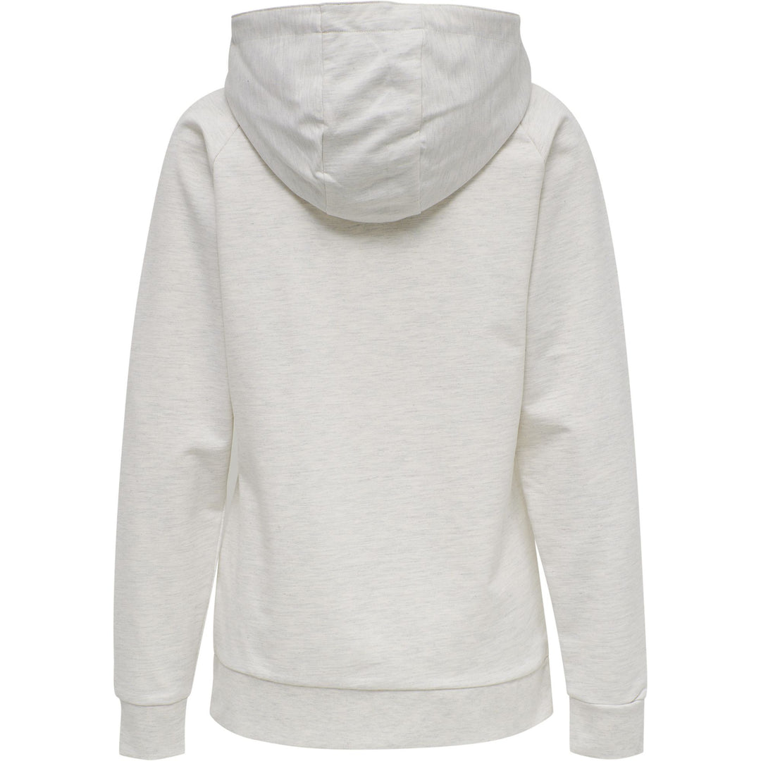Hummel Hmlgo Cotton Logo Hoodie Woman - egret melange