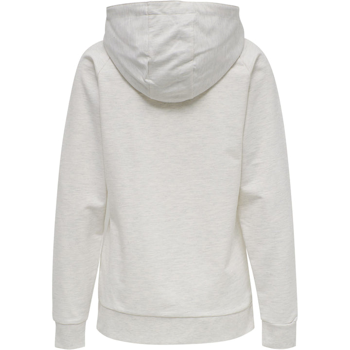 Hummel Hmlgo Cotton Logo Hoodie Woman - egret melange