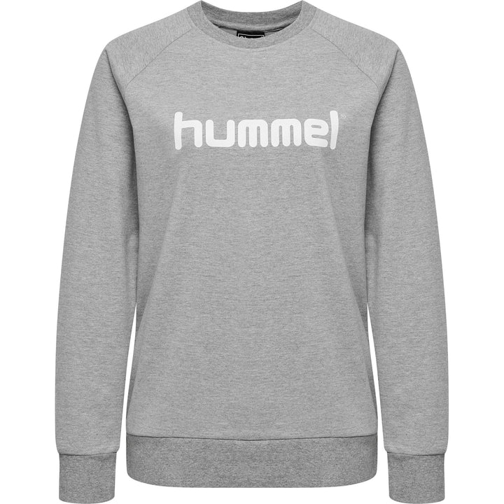 Hummel Hmlgo Cotton Logo Sweatshirt Woman - grey melange