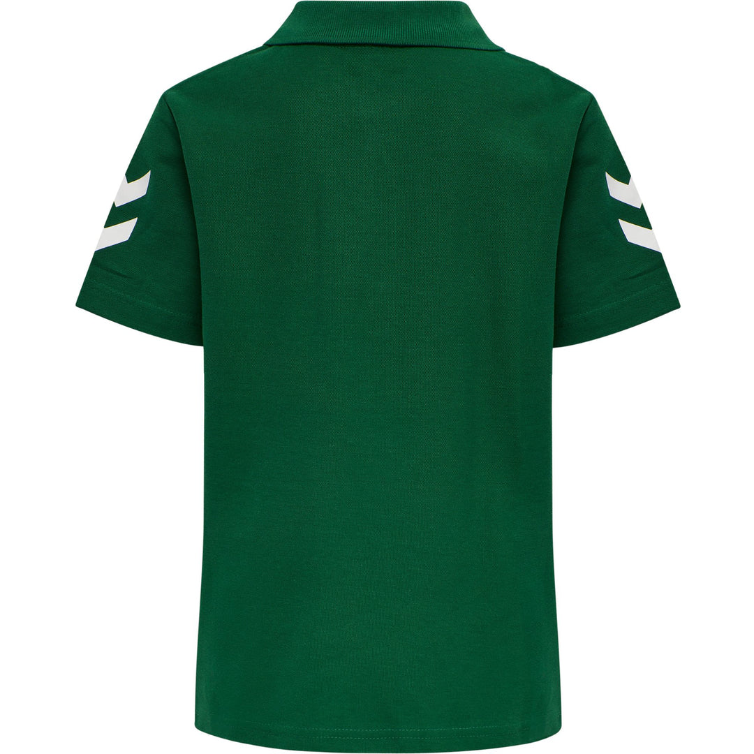 Hummel Hmlgo Kids Cotton Polo - evergreen