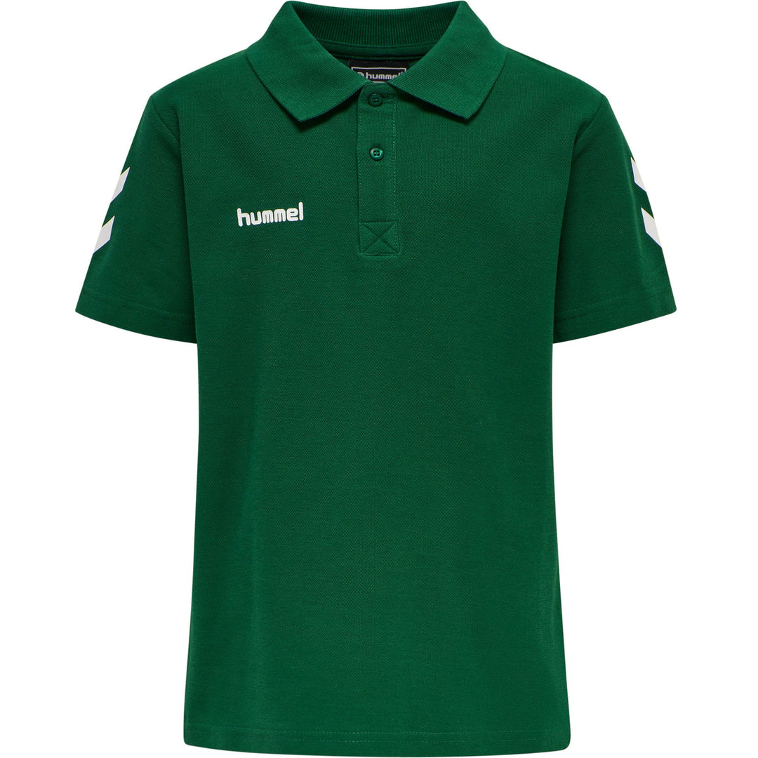 Hummel Hmlgo Kids Cotton Polo - evergreen