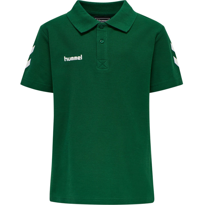 Hummel Hmlgo Kids Cotton Polo - evergreen