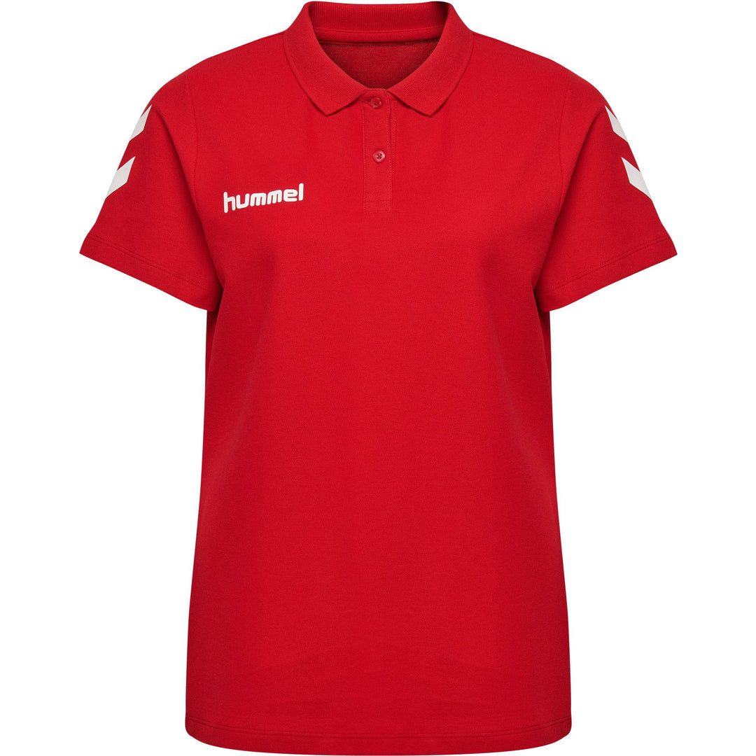Hummel Hmlgo Cotton Polo Woman - true red