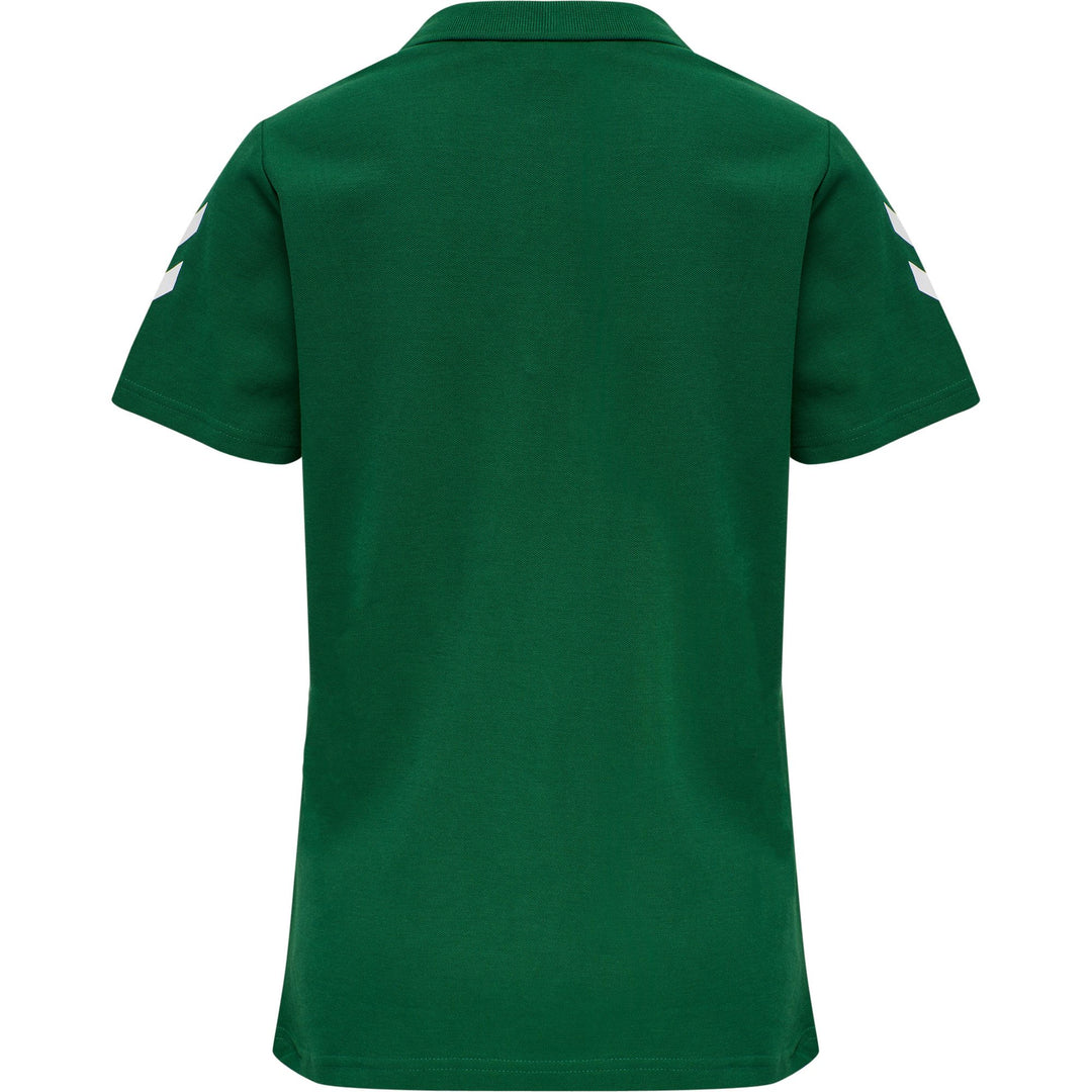 Hummel HMLGO COTTON POLO WOMAN - evergreen