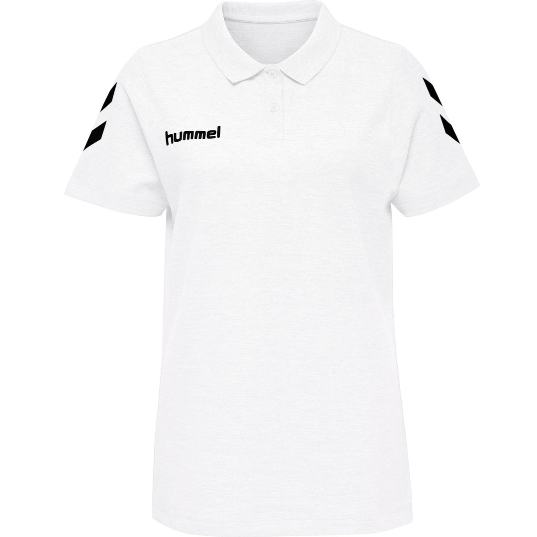 Hummel HMLGO COTTON POLO WOMAN - white