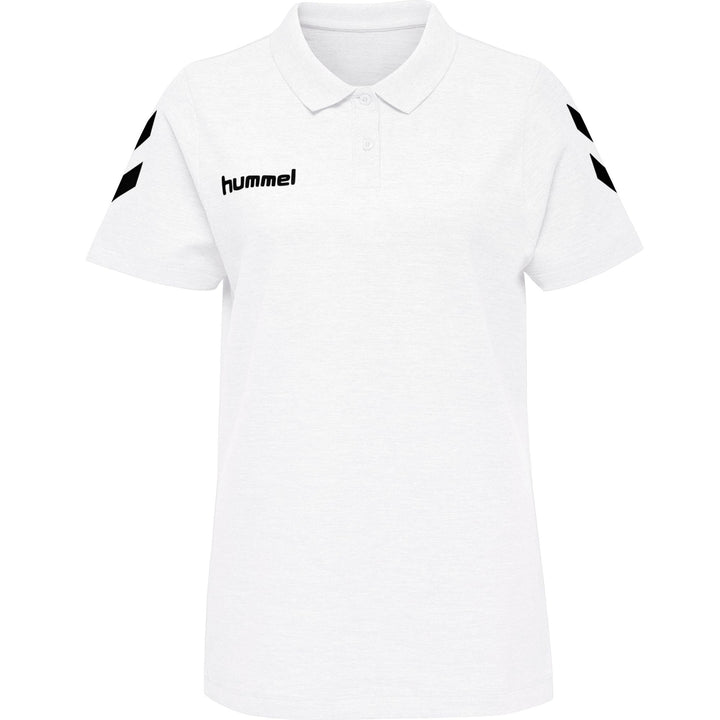 Hummel HMLGO COTTON POLO WOMAN - white