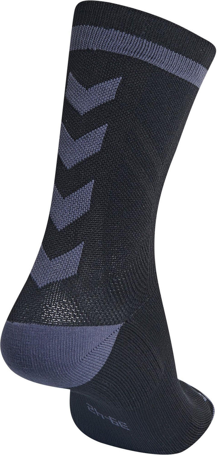 Hummel Elite Indoor Sock Low - black/asphalt