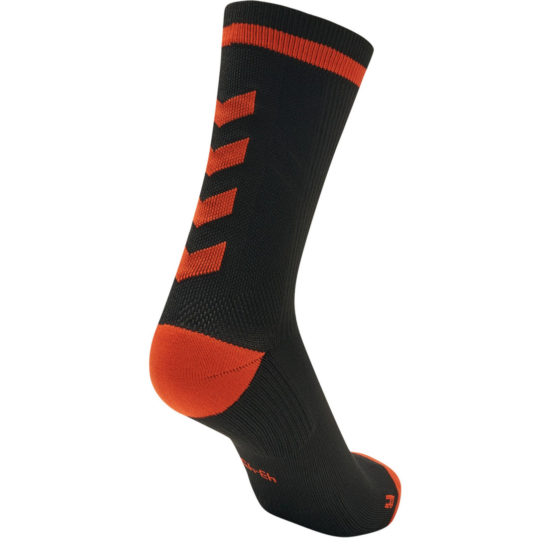 Hummel Elite Indoor Sock Low - black/red