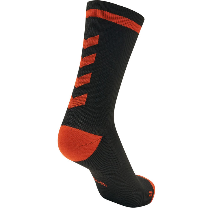 Hummel Elite Indoor Sock Low - black/red