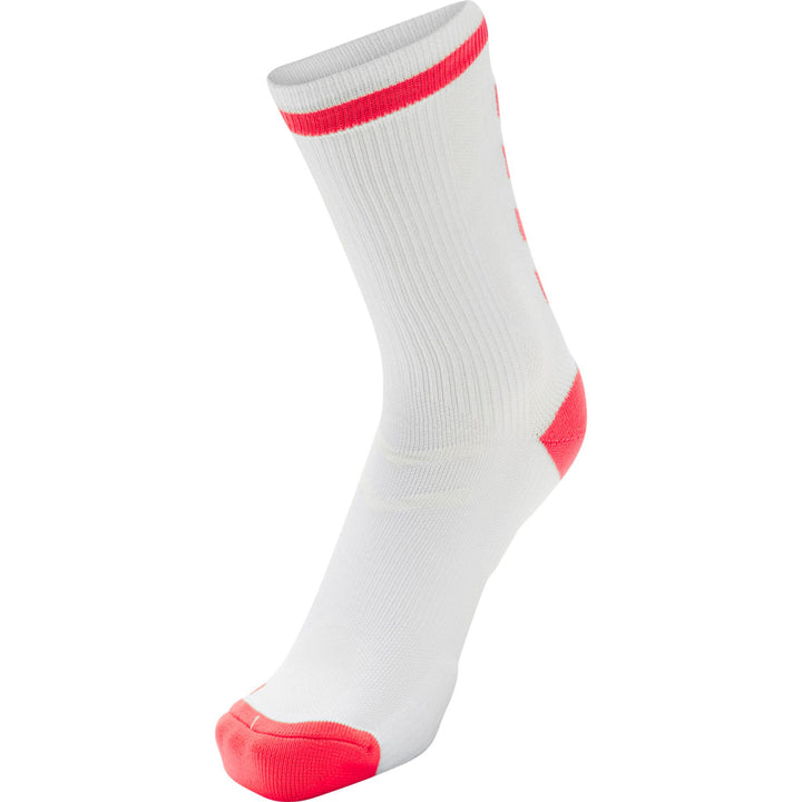 Hummel Elite Indoor Sock Low - white/diva pink