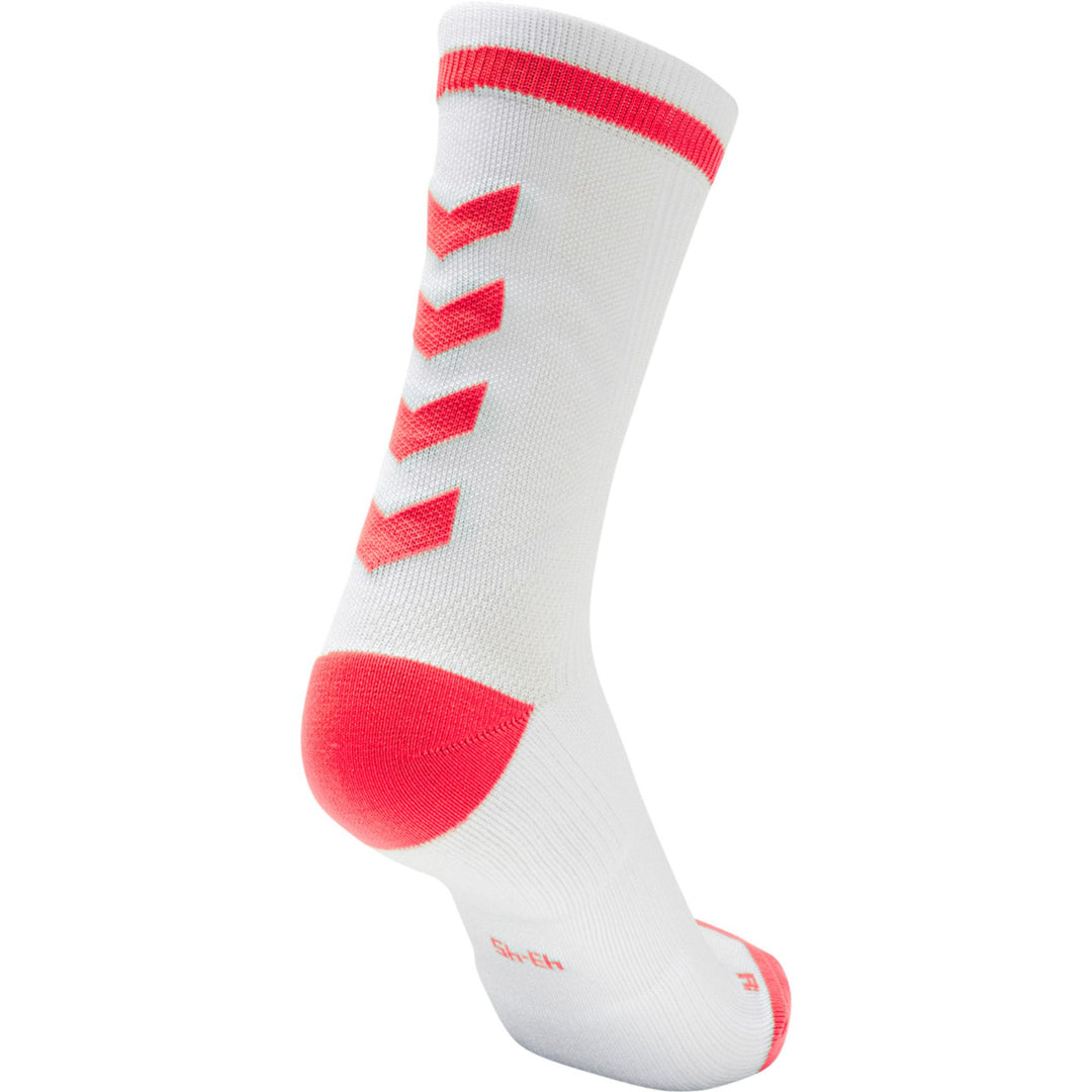 Hummel Elite Indoor Sock Low - white/diva pink