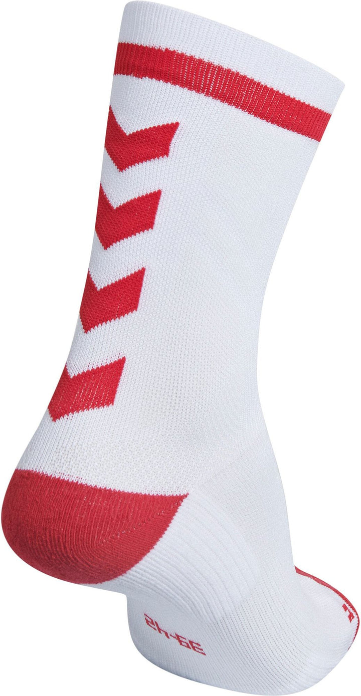 Hummel Elite Indoor Sock Low - white/true red