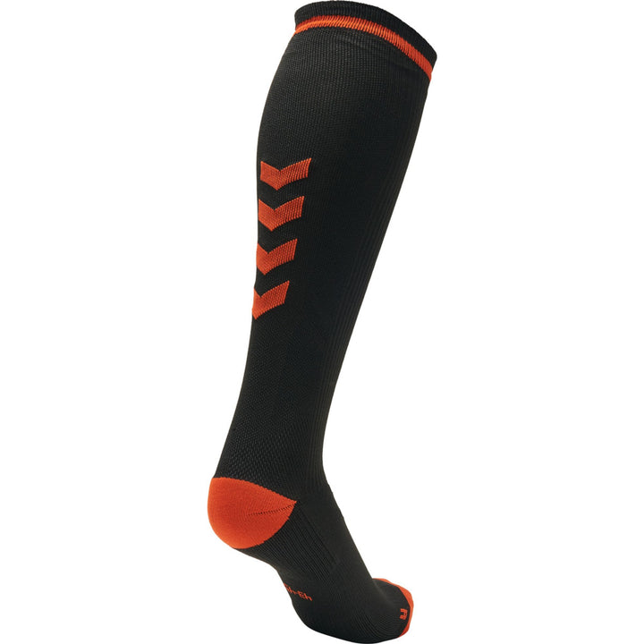 Hummel Elite Indoor Sock High - black/red