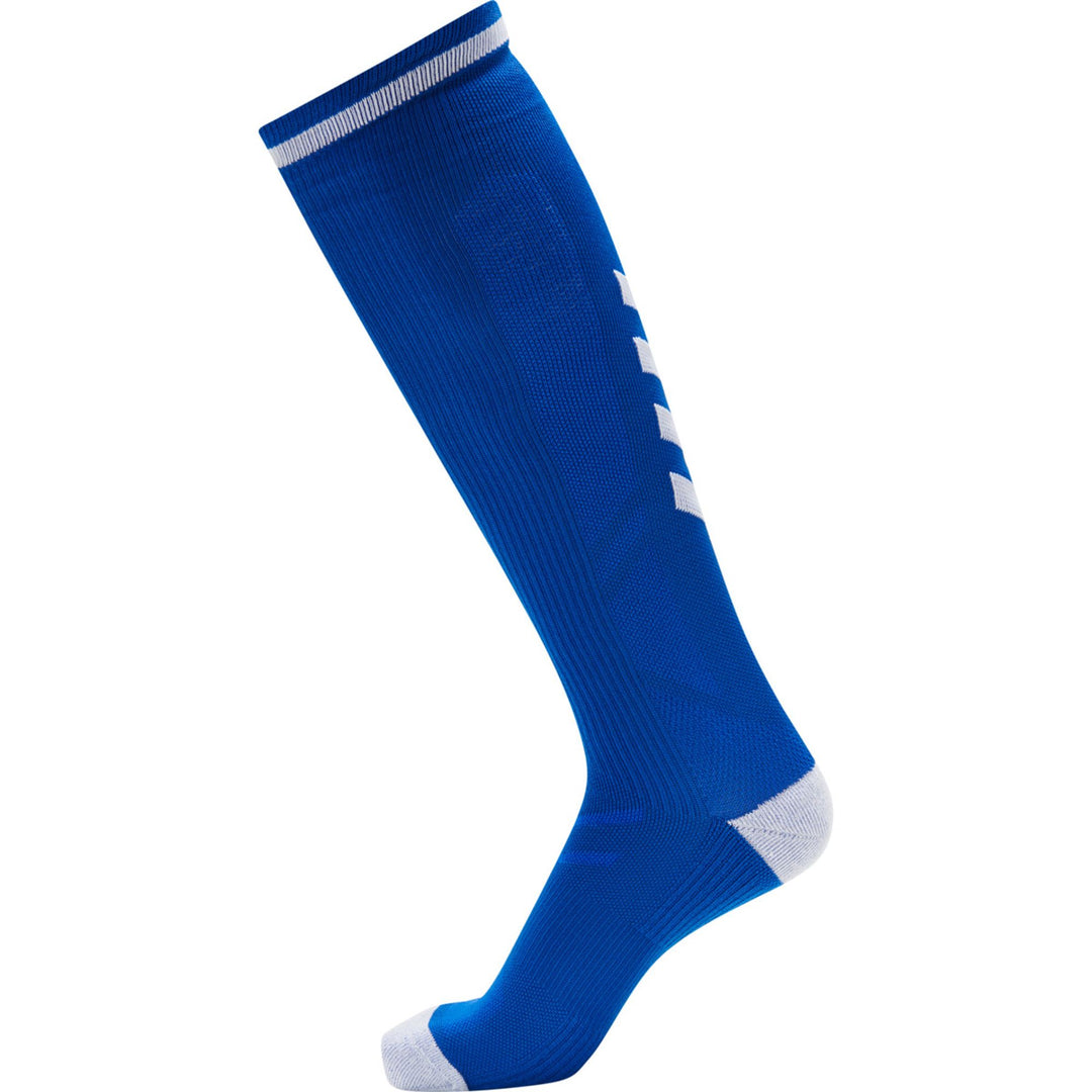 Hummel Elite Indoor Sock High - true blue/white