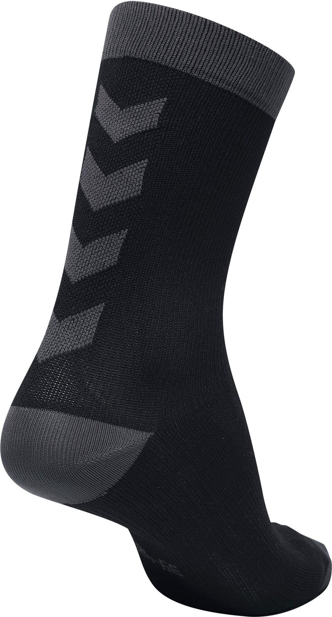 Hummel Element Indoor Sport Sock 2 Pack - black/asphalt